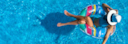 Photo femme bouée piscine femme bouée piscine