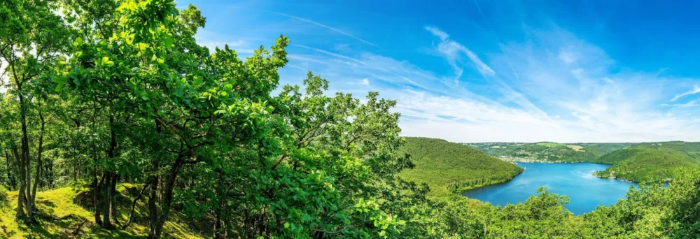 Panoramabild der Eifellandschaft