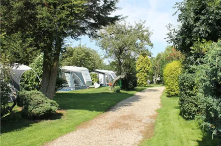 Ansicht des Campingplatzes