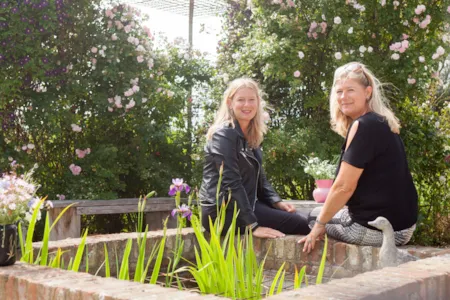 Stefanie et Lilian Dingemanse, Minicamping Werendijke