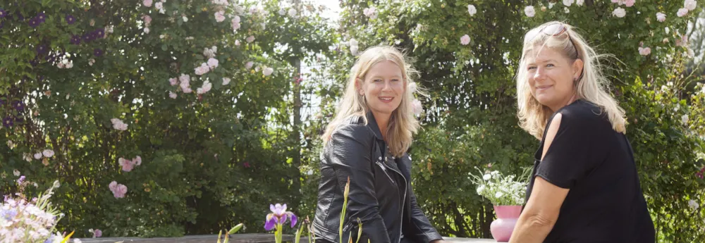 Stefanie et Lilian Dingemanse, Minicamping Werendijke