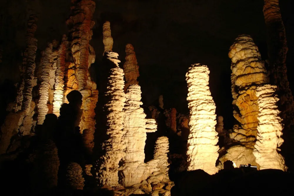 Aufnahme der Tropfsteinhöhle Aven d'Orgnac