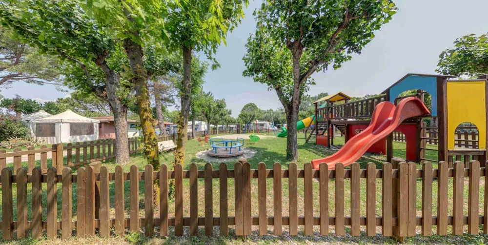 Spielplatz des Campingplatzes