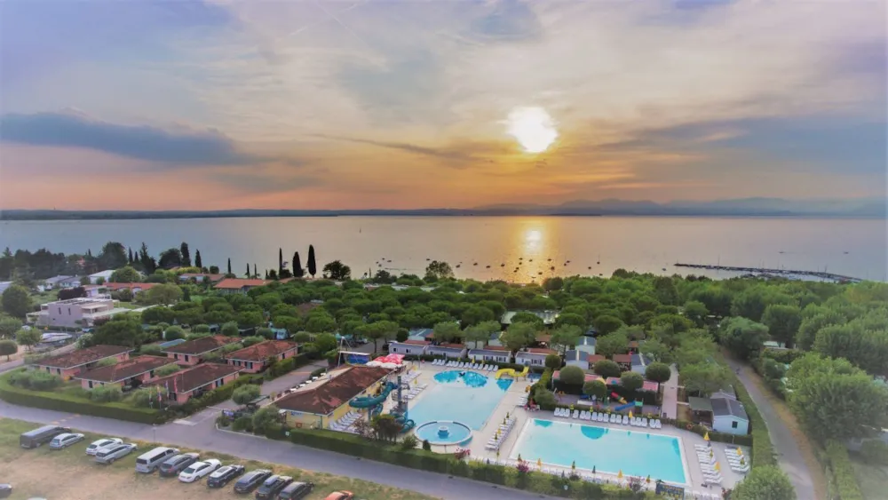 Vogelperspektive Camping Le Palme