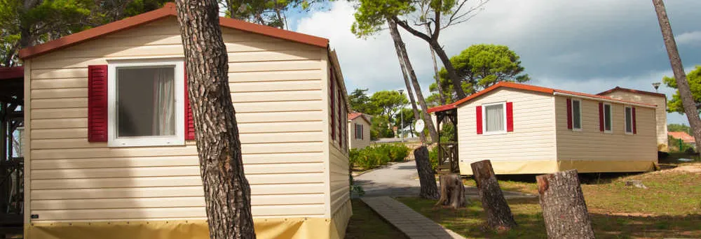 Camping en mobil-home