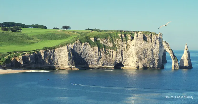 Camping und Wandern in der Normandie