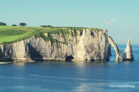 Camping und Wandern in der Normandie