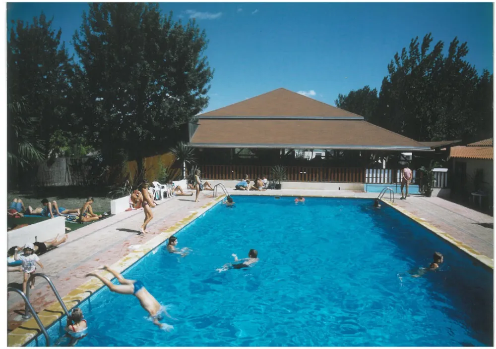 Blick auf den Pool