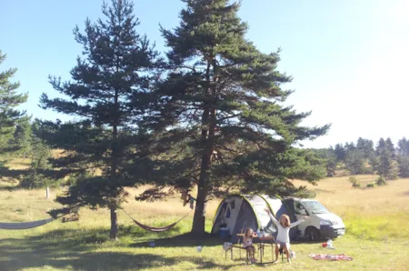 Stellplatz in der Natur