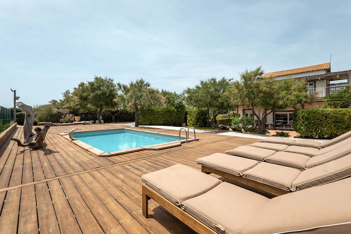 Villa avec piscine marseillan plage 