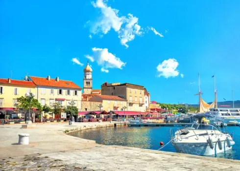 De stad Krk - Camping Direct