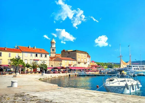 De stad Krk - Camping Direct