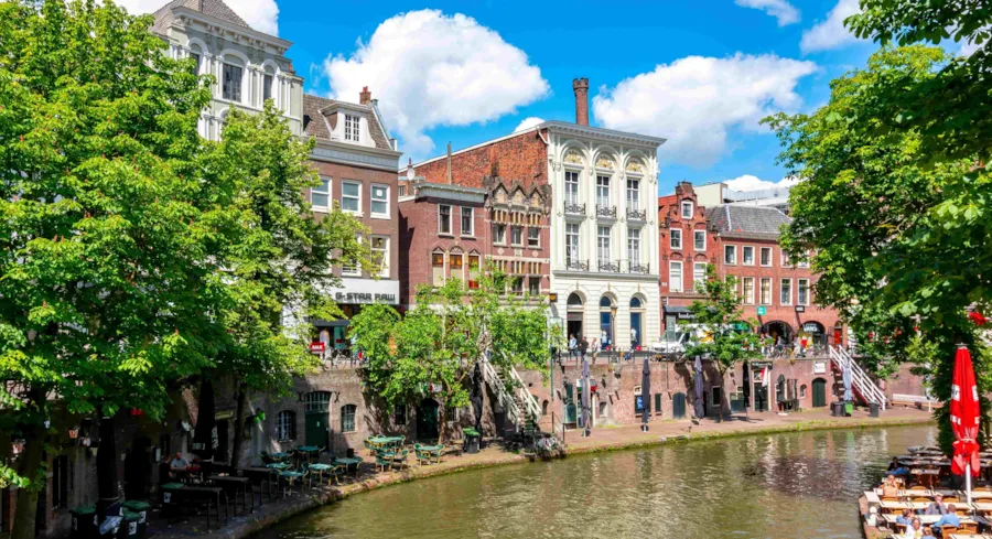 Oudegracht, Utrecht, Nederland | Camping Direct