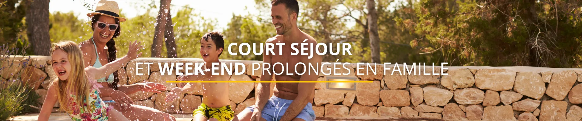 Court séjour et week-end prolongé - Camping Direct