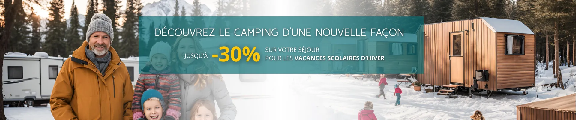 Vacances d'hiver - Camping Direct