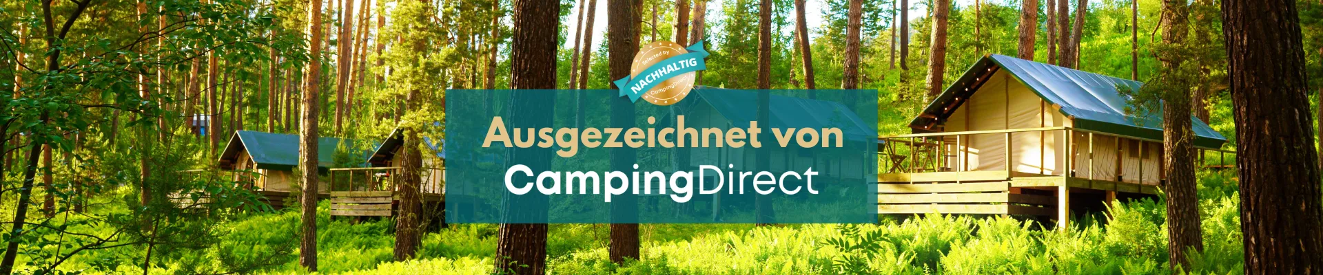 Camping Direct Auszeichnung - Nachhaltig - CampingDirect