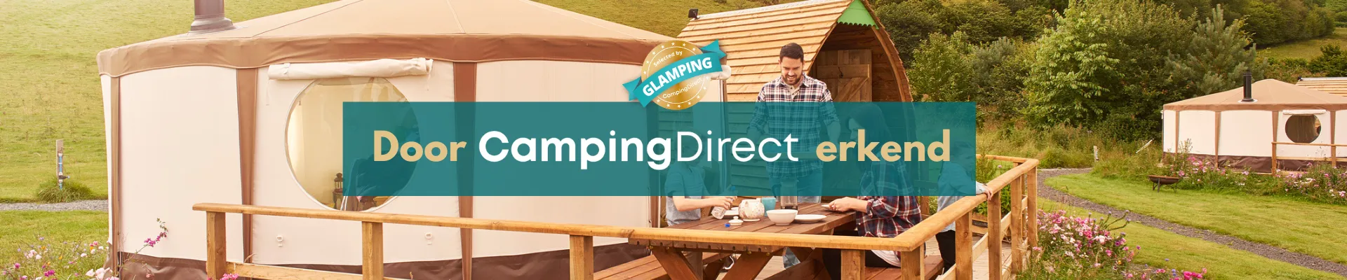 Geselecteerde campings: Glamping - CampingDirect