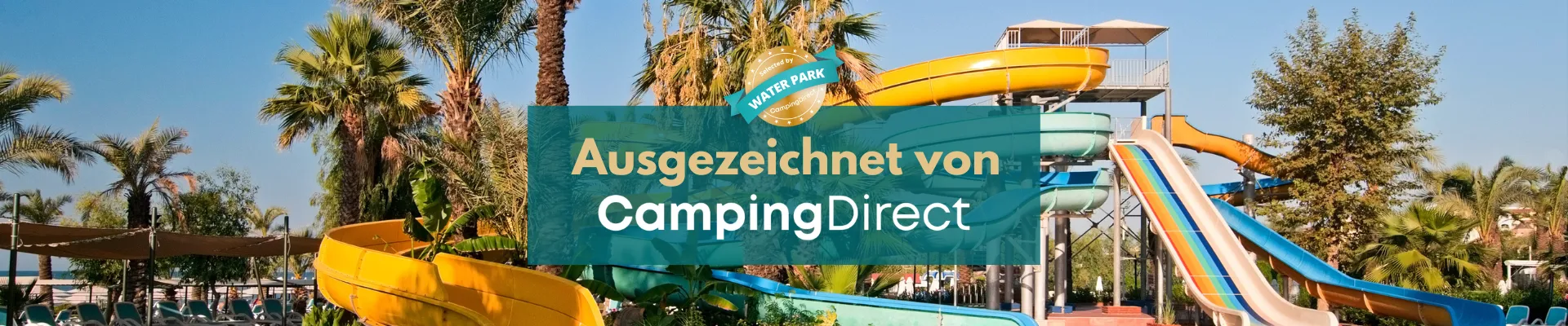 Camping Direct Auszeichnung - Water park - CampingDirect