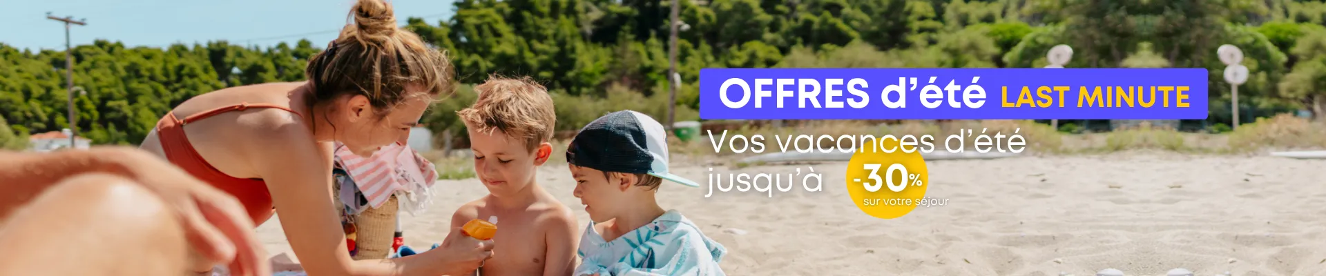 Offres vacances 2025 - Camping Direct