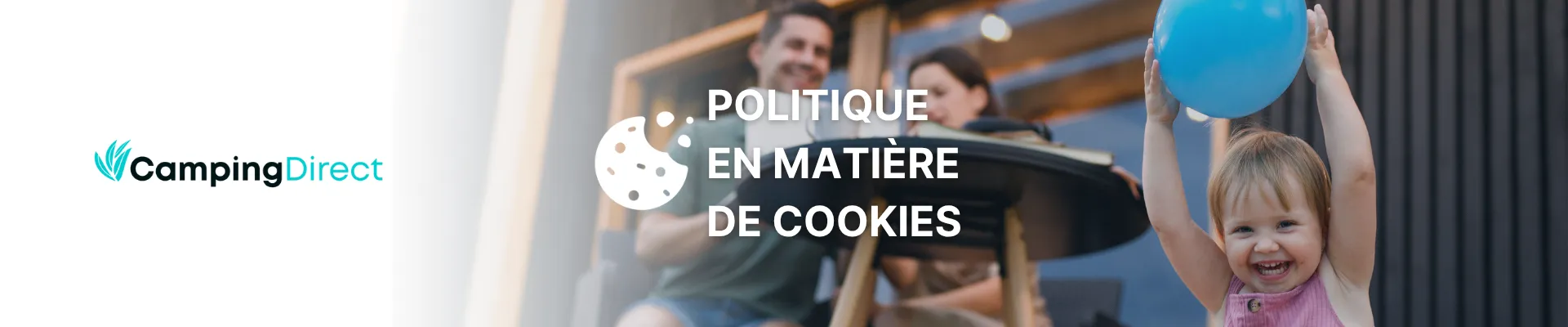 Politique en matière de cookies - CampingDirect