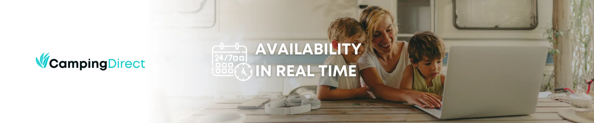 Availability in real time  - CampingDirect