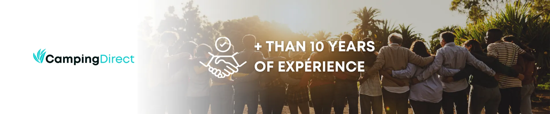 10 years experience - CampingDirect