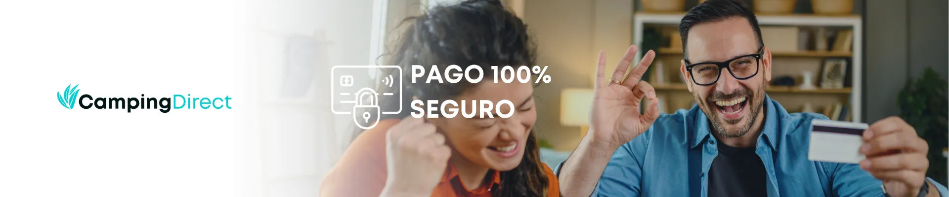 Pago 100% seguro - CampingDirect