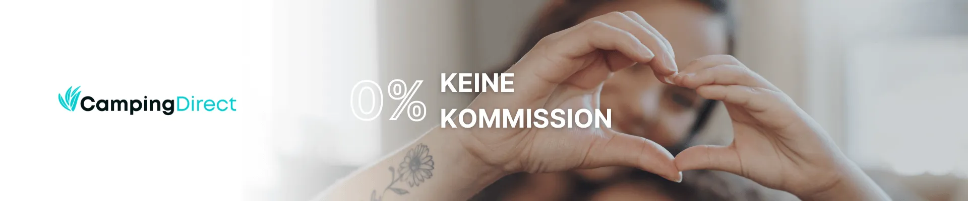 Keine Provision bei Camping Direct - CampingDirect