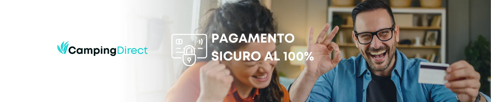 Pagamento sicuro al 100% - CampingDirect