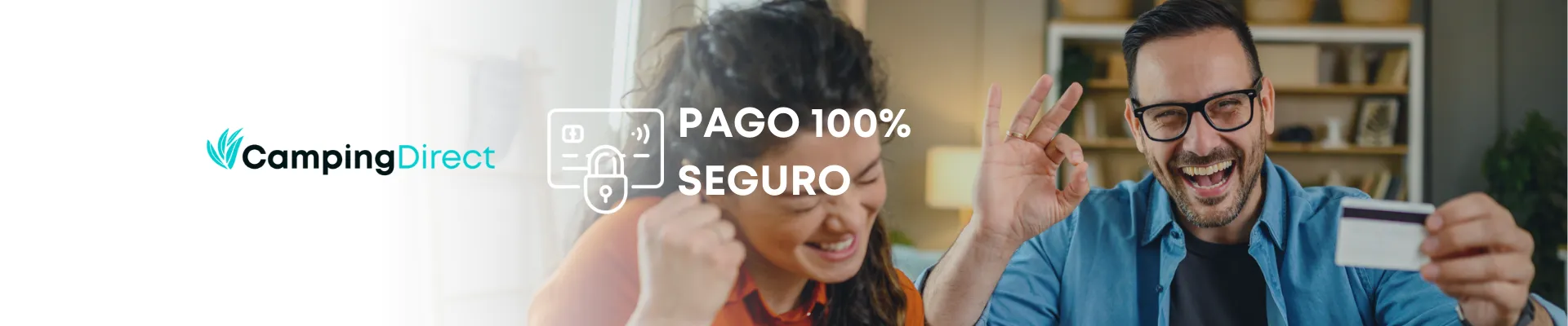 Pago 100% seguro - CampingDirect