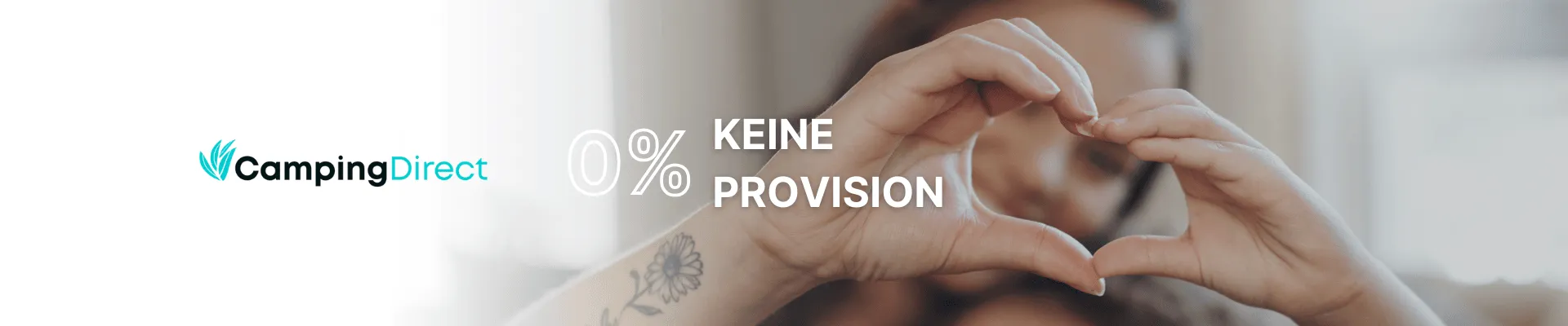 Keine Provision bei Camping Direct - CampingDirect