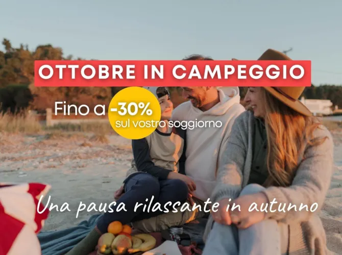 Offerte d'autunno 2025 - CampingDirect