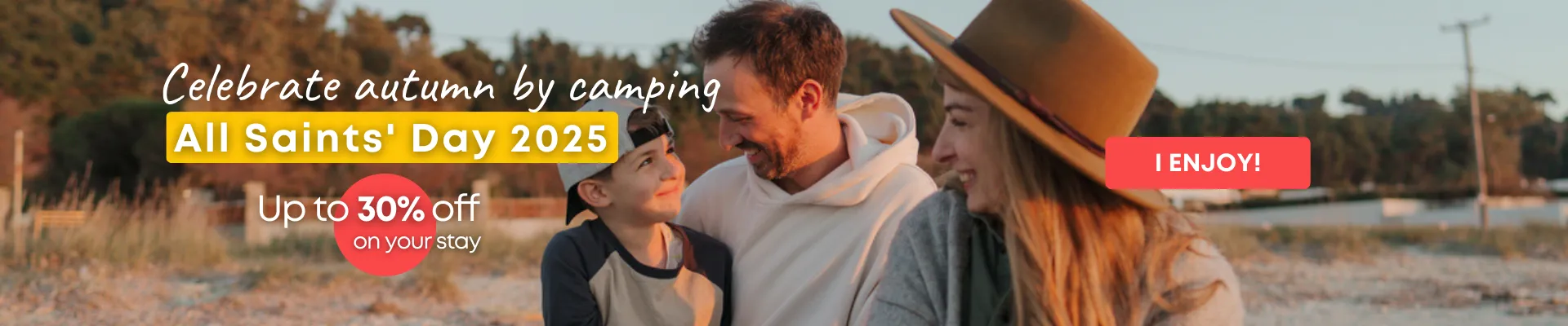 Vacances de la toussaint | Camping direct
