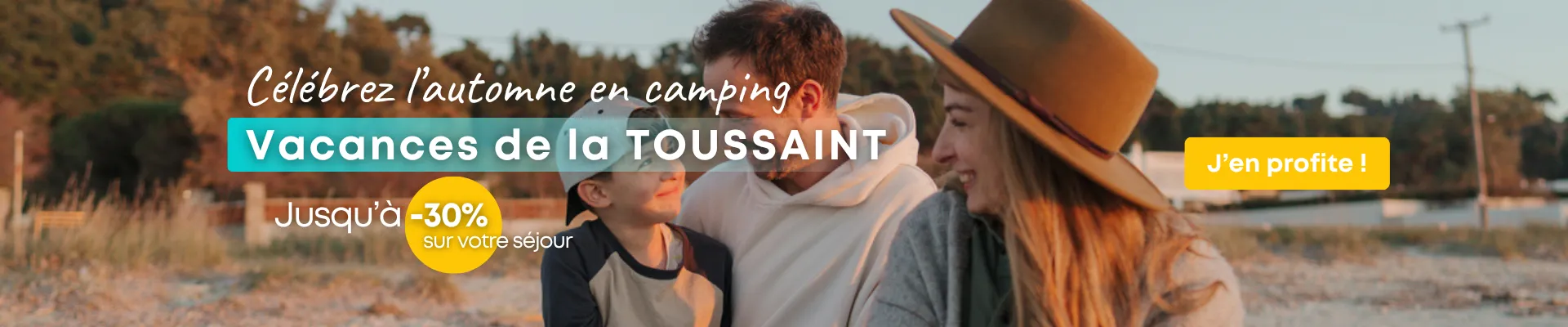 Vacances de la Toussaint - Camping Direct
