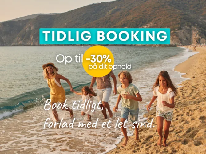 Tidlig reservation 2026 - CampingDirect