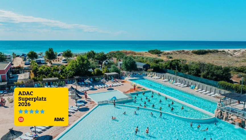 Les Méditerranées Beach Garden receives the ADAC Superlatz 2026 award.