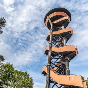 Uitkijktoren in het bos van Nunspeet, Gelderland | Camping Direct
