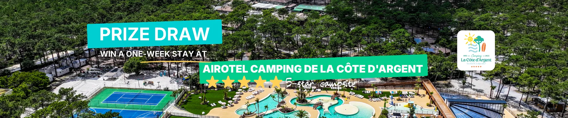 Win a week at a 5-star campsite! - CampingDirect