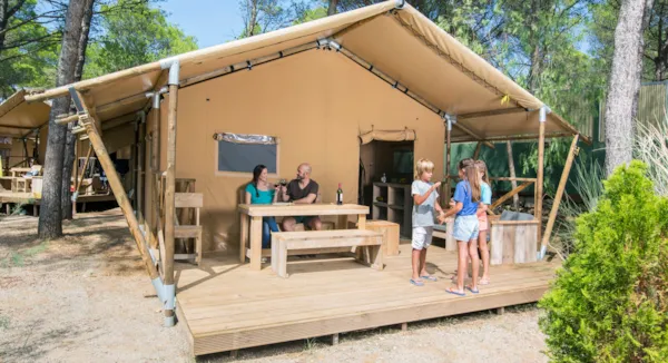 Glamping - a stylish getaway 