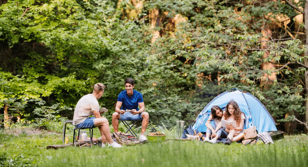 Camping with teenagers  - CampingDirect
