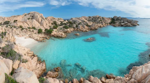 Bucht Cala Coticcio, Insel Caprera, Sardinien, Italien