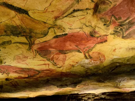 Bisonmalerei in der Grotte von Altamira