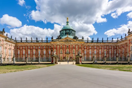 Neues Palais im Park von Sanssouci, Potsdam, Norddeutschland