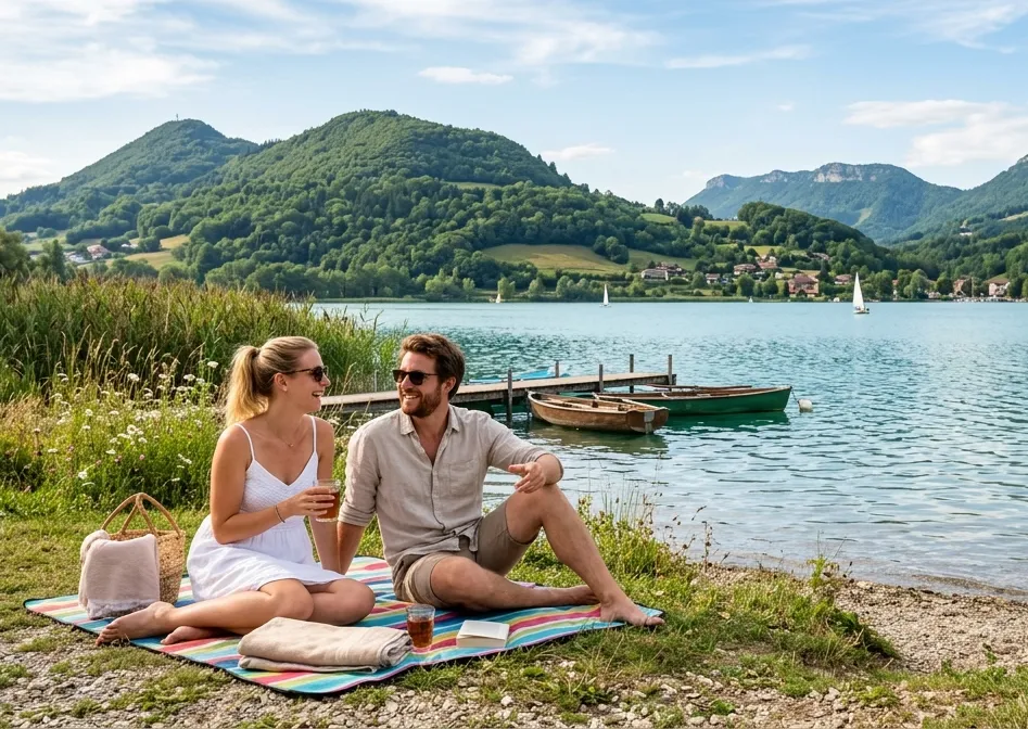 Vacances en Isère - lac