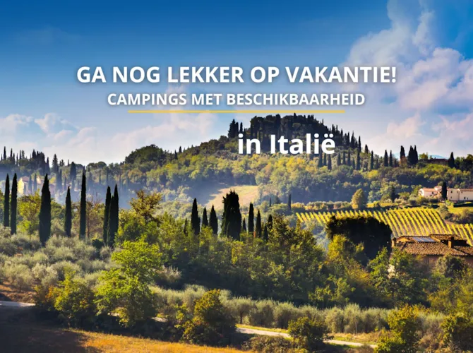 Last minute beschikbaarheid Italië - CampingDirect