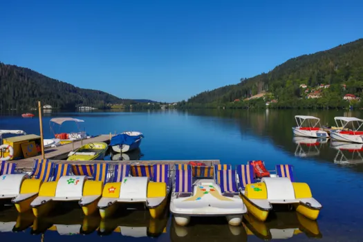 Der See Gérardmer in Frankreich