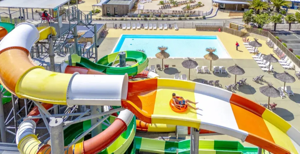Campsites with water park in Europe - CampingDirect