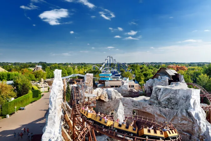 Der Vergnügungspark Gardaland im Nordosten Italiens