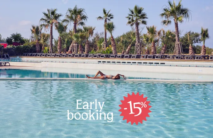 Offre Early Booking -15 % pour un séjour aux Méditerranées à Marseillan-Plage