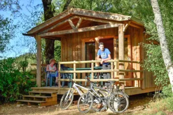 Mietunterkunft - Chalet Ciela Confort - 2 Schlafzimmer - Camping Les Cigales